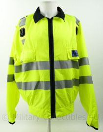 Britse Politie POLICE support jacket lightweigt High Visability  met portofoon houders - nieuw - maat X large Regular - origineel