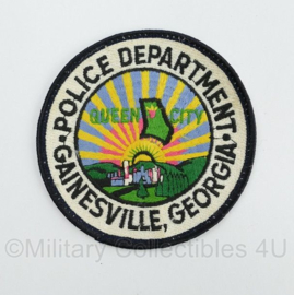 Amerikaanse Politie embleem American Gainesville Georgia Police Department patch - diameter 10 cm - origineel