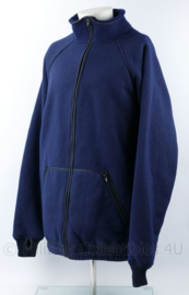 Kmar Marechaussee blauwe fleece jacket - maat L - nieuwstaat  - origineel