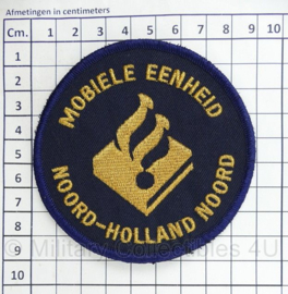 Politie ME Mobiele Eenheid Noord-Holland Noord embleem - klittenband - origineel