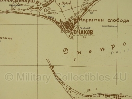 Duitse stafkaart Sonderausgabe 1940 Rusland UdSSR  - Odessa  L-36-VII Ost - 93 x 84 cm.  schaal 1:100000 - origineel