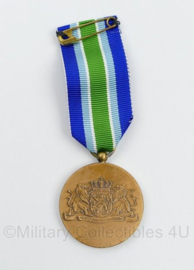 Marechaussee medaille voor Operationele parate dienst - 10 x 3,5 cm - origineel