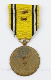 Belgische herinnerings oorlog 1940-1945 medaille  - origineel