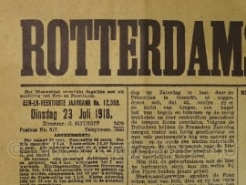Rotterdamsch Nieuwsblad  - 23 juli 1918