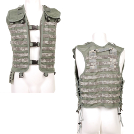 Tactical MOLLE vest zonder tassen - ACU camo - verstelbare maat