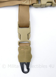 Defensie en US Army coyote sling met koppel - met Nexus sluiting - 106 x 4 cm - origineel