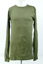 Korps mariniers en US Army groene Shirts met lange mouw - Maat L - Nieuw in verpakking - origineel