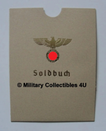 Soldbuch cover - Heer