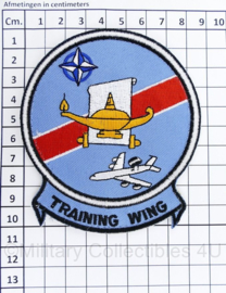 Luchtmacht Training Wing Nato Awacs embleem -  10 x 9 cm - origineel