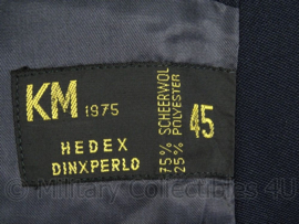 KM Korps Mariniers Barathea uniform jas en broek - maat 45 - origineel