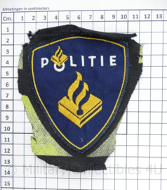 NL Politie embleem van huidige polo geknipt - 10½ x 8½ cm - origineel