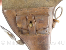 Zweeds holster met pompstok  -  origineel