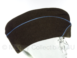 Overseas cap Garrison cap - blauwe bies - 57 cm.  -  wollig class a model