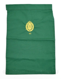 Defensie halsdoek  Geneeskundige dienst 41e compagnie  - groen - 47 x 34 cm - origineel