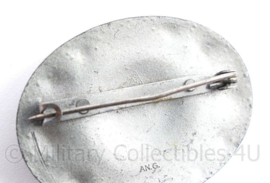 WO2 Duitse RAD Weibliche Jugend Erinnerungsbrosche in Silber Brosche maker ANG - 5 x 4 cm - origineel