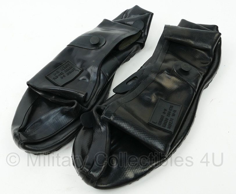 KL NBC Rubberen overschoenen voor bij M2000 set. Combat Mondo Safety - maat Large - nieuw - origineel