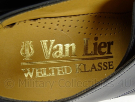 KL Nederlandse leger DT schoenen zwart met rubberen zool Welted Klasse - merk van Lier - NIEUW in doos - maat 290S = 45S - origineel