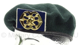 KL baret Modern DT2000 baret model donkergroen - Regiment Verbindingstroepen - maat 57 - origineel