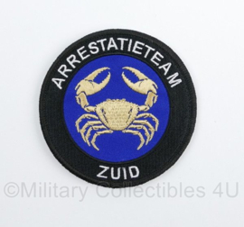 Arrestatieteam Zuid embleem Full Colour met klittenband - diameter 9 cm