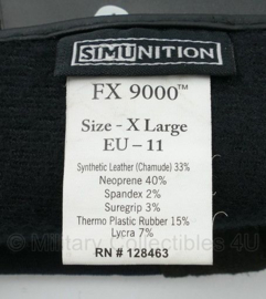 Simunition FX9000 protective gloves handschoenen - maat 11 = Extra Large - licht gedragen - origineel