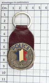 Franse Politie French Police borsthanger - 9 x 4 cm - origineel