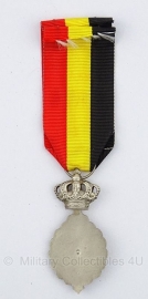 Belgische ereteken van de arbeid 2e klasse zilver medaille - Origineel