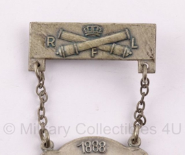 Belgische insigne Fort d' Embourg - 1888 - 9,5 x 5 cm - Origineel