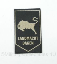 KL Nederlandse leger 43 Gemechaniseerde Brigade Landmacht dagen Landmachtdagen embleem met klittenband - 8,5 x 5 cm - origineel