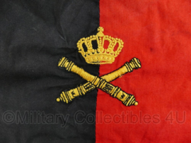 Nederlands leger halsdoek Opleidingscentrum Artillerie  - rood/zwart -  origineel