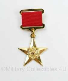 Russische leger The Gold Star of the Hero of the Union medaille - replica