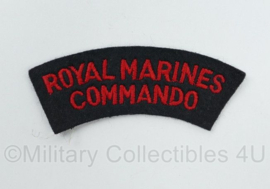 British Army shoulder title ENKEL Royal Marines Commando - 10 x 4 cm - origineel
