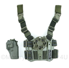 Blackhawk tactical dropleg holster platform with quick disconnect kit en serpa  CQC holster - origineel - nieuw!