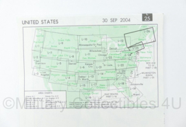 United States Flight Information IFR Enroute Low Altitude Map L25 L26 Pitchburg Montpelier 2004 - 25 x 13 cm - origineel