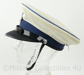 Nederlandse Gemeentepolitie zomer uniform pet wit - maat 57 cm - origineel
