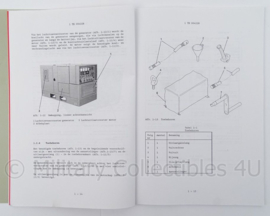 KL Landmacht Technische Handleiding Generatoraggregaat 6kw dieselmotor - TH004228 - afmeting 30 x 21 cm - origineel