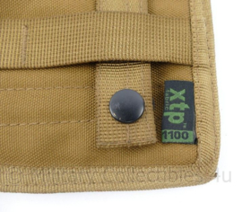 Defensie   Office Admin pouch Coyote MOLLE - merk Pro Force TT154 XTP - 17  x 2 x 19 cm - origineel