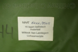 KL Woodland scherfwerend vest met ballistische inhoud - maat 8000/9505 - origineel