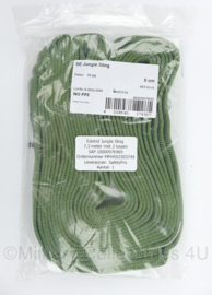 SE Jungle Sling Edelrid X-tube Bandschlinge 25mm - kleur 403 Olive - 7,3 meter lang met 2 lussen - nieuw in verpakking