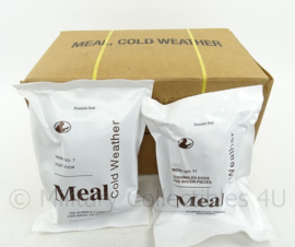 US Army MCW MRE Cold Weather los rantsoen - Meal Cold Weather  - Inspect Date 3-2022