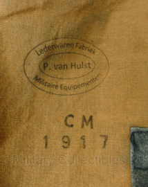 Nederlandse broodzak met veldfles van vóór 1945 - 30 x 6 x 26 cm - replica