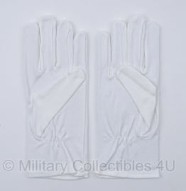 Nederlands leger katoenen Handschoen katoen wit GLT- nieuw in verpakking - maat 9,5 of 10 - origineel