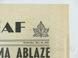 Krant Maple Leaf - 30 May 1945 -  origineel