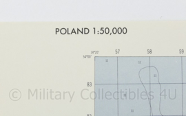 USA Defence mapping agency stafkaart Poland Wolin M753 2225I - 1 : 50.000 - 74 x 58 cm - origineel