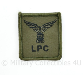 Defensie borst embleem LPC Landing Point Commander - met klittenband - 5,5 x 5 cm - origineel