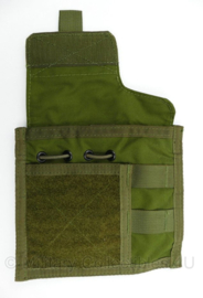 Warrior Assault systems Molle admin pouch groen - 18 x 16 cm - licht gebruikt - origineel