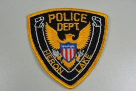 Heron Lake Police patch - origineel