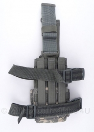 US Army Molle II ACU camo Holster UNIVERSAL Modular Ambidextrous Drop leg Holster  - origineel