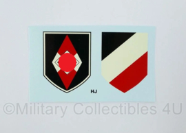 Decal paar HJ Hitler Jugend