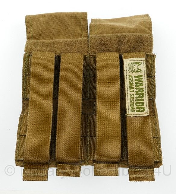 Warrior Assault Systems Coyote Double M4/C7/C8 mag pouch MOLLE  - origineel