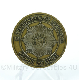 Nederlandse Defensie coin - 1 NL Mechbat Sfor 6 regiment van Heutsz luchtmobiel- origineel